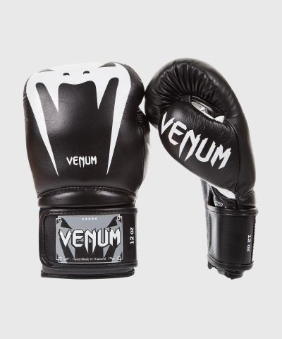 Venum Giant 3.0 Boxing Gloves - Nappa Leather - Black