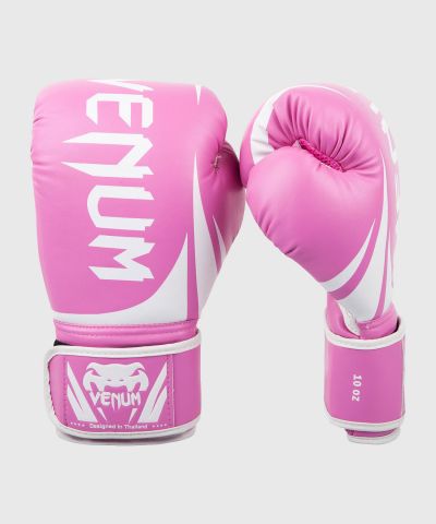 VENUM Challenger 2.0男女拳击手套 成人散打拳击手套 - 粉色