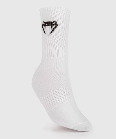 VENUM CLASSIC 男女针织中筒袜子 – 3双装– 黑/白色