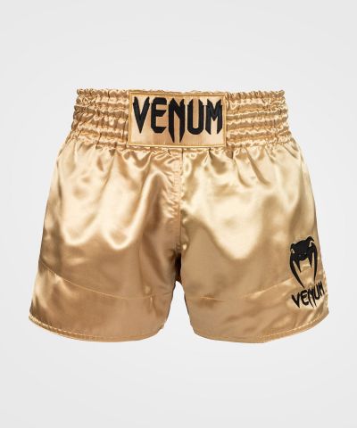 VENUM Classic 泰拳短裤 - 金/黑色