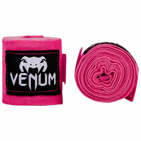 VENUM Kontact 拳击缠手带 泰拳搏击绑带 - 4m - 荧光粉色