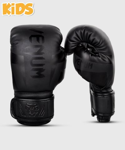 Venum Elite Boxing Gloves Kids - Exclusive - Matte/Black