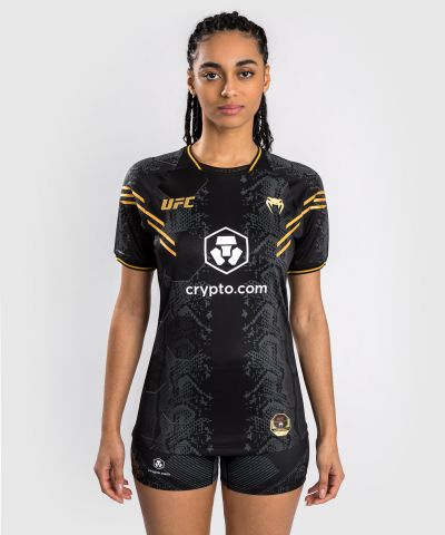 UFC Adrenaline | VENUM Authentic 格斗之夜 女士出场速干T恤 - 冠军色