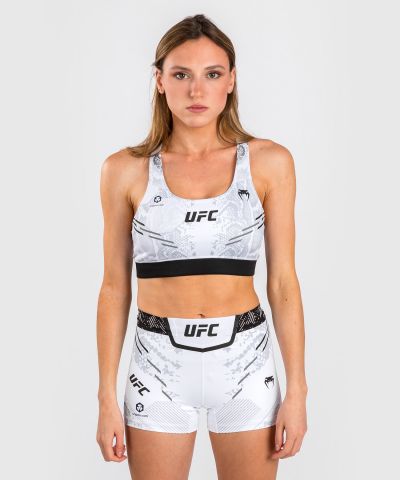 UFC Adrenaline | VENUM Authentic 格斗之夜 女士运动内衣 - 白色