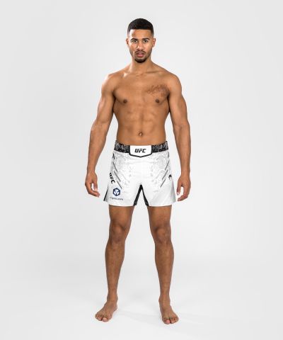 UFC Adrenaline | VENUM Authentic 格斗之夜 男士格斗短裤-短款 - 白色