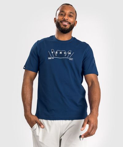 Venum Snake Print T-Shirt - Blu navy