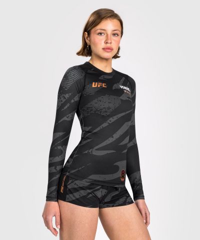 VENUM | UFC Adrenaline 格斗周3.5 女士长袖紧身衣 - 都市迷彩色