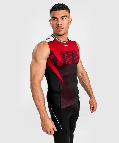 Venum Adrenaline Men's Sleeveless Rashguard - RED